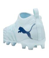PUMA Future 9 Match Gras / Kunstgras Voetbalschoenen (MG) Kids Lichtblauw Blauw - thumbnail