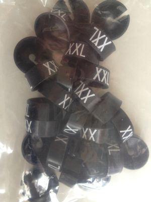 MB zwart/wit XXL voor op kledinghanger