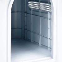 Hondenhok 59x75x66 cm polypropeen blauw - thumbnail