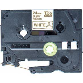 Labeltape brother ptouch tzer254 24mm wit