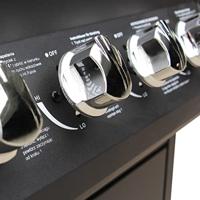 VidaXL Gasbarbecue 4+1 kookzone zwart - thumbnail