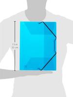 Elastomap Oxford Polyvision A4 met insteektas 3 kleppen PP assorti | 20 stuks - thumbnail