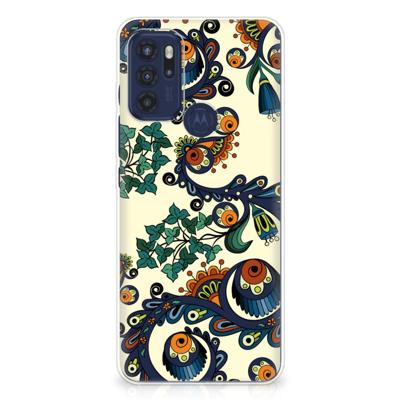 Siliconen Hoesje Motorola Moto G60s Barok Flower Siliconen Hoesje Motorola Moto G60s Barok Flower
