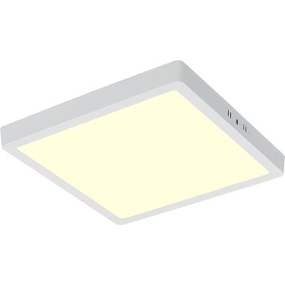 Vierkant LED Paneel 30x30 - 24W Warm Wit 3000K - Mat Wit - Flikkervrij