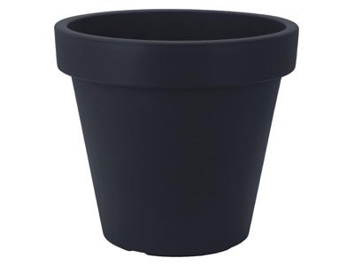 Bloempot EK Rond 40x40x35 cm Antraciet Nampook - Nampook