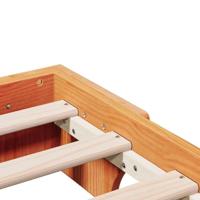 Bedframe Wasbruin 120 x 200 cm Massief grenenhout - thumbnail