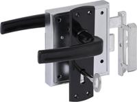 Poortslot verzinkt met beslag - thumbnail