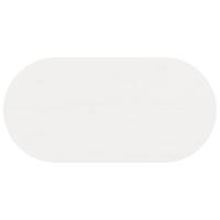 Salontafel Wit 80 x 39.5 x 35 cm Massief grenenhout - thumbnail