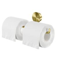 Toiletrolhouder dubbel Geesa Opal Goud geborsteld Geesa - thumbnail