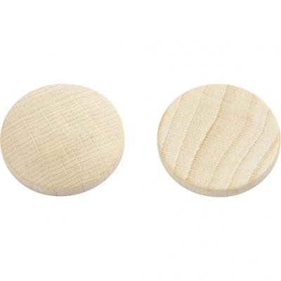 Creativ Company Houten knopen, d 25 mm, dikte 5 mm, 150 stuk/ 1 doos
