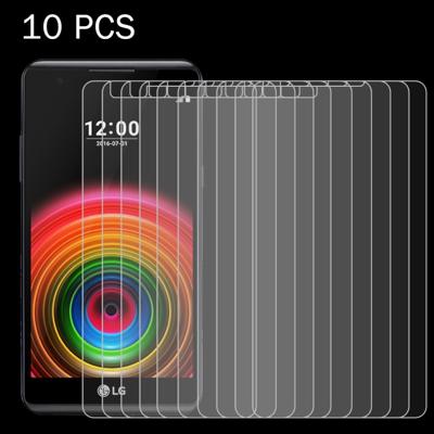 10 stuks voor LG X Power 0 26 mm 9H oppervlaktehardheid 2.5D explosieveilige gehard glas scherm Film 10 stuks voor LG X Power 0 26 mm 9H oppervlaktehardheid 2.5D explosieveilige gehard glas scherm Film