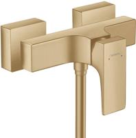 Hansgrohe Metropol ééngreeps douchemengkraan opbouw met rechte greep, Brushed Bronze - thumbnail