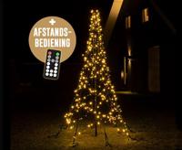 Lumedi 320 LED vlaggenmast kerstboom (op batterijen) - thumbnail