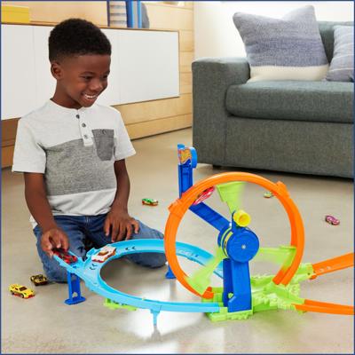 Hot Wheels Rapid Launch & Loop racebaan - thumbnail