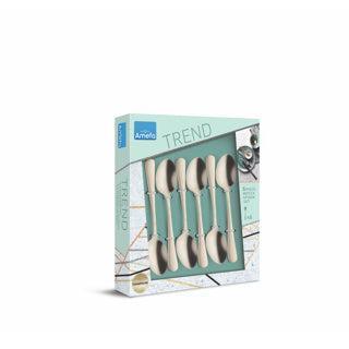 Amefa Austin Theelepels 6 Stuks Champagne