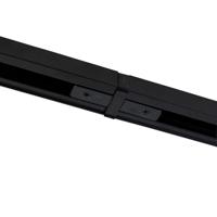 QAZQA Modern railsysteem zwart 4-lichts 1-fase - Yade - thumbnail