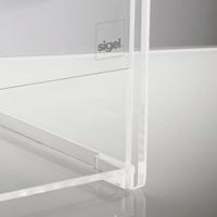 Sigel Actiebox met gleuf en extra vak VA152 Transparant (b x h x d) 210 x 368 x 210 mm 1 stuk(s) - thumbnail