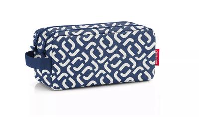 Reisenthel toilettas wit/donkerblauw