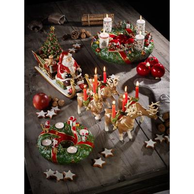 Villeroy & Boch Christmas Toys Memory Kerstman met arreslee en herten