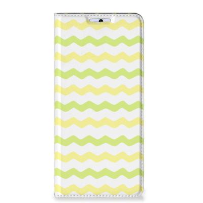 Xiaomi 11T | Xiaomi 11T Pro | Hoesje met Magneet | Waves Yellow