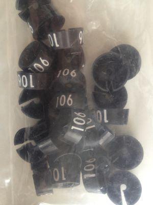 MB zwart/wit 106 voor op kledinghanger