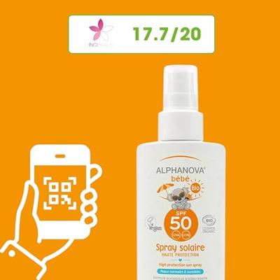 Sun bio baby sunscreen milk SPF50+ 125 Gram Sun bio baby sunscreen milk SPF50+ 125 Gram