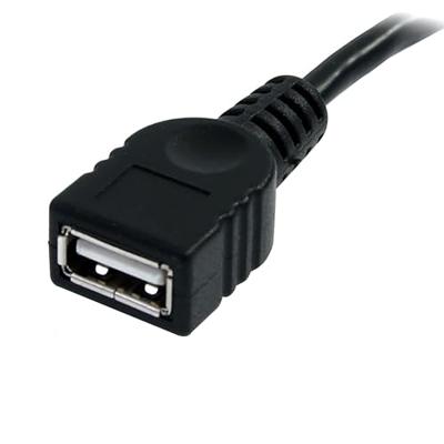 USB-kabel Startech USBEXTAA6BK USB A Zwart