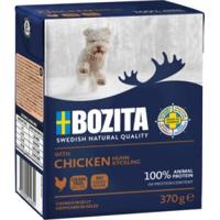 BOZITA Nat hondenvoer Brokken in gelei Kip 370 g - thumbnail