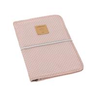 Lässig 1106008750 verschoonkussen Polyester Zwart, Roze Plat - thumbnail