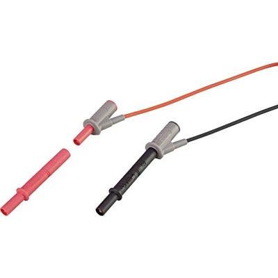 VOLTCRAFT MSL-505 starre Meetpuntverlenging kort CAT III 1000 V, CAT IV 600 V, 10 A, paar VOLTCRAFT MSL-505 starre Meetpuntverlenging kort CAT III 1000 V, CAT IV 600 V, 10 A, paar