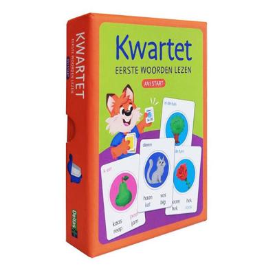 Deltas kwartet - eerste woorden lezen