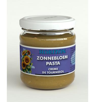 Horizon Zonnebloempasta met zeezout eko bio 175 Gram Horizon Zonnebloempasta met zeezout eko bio 175 Gram