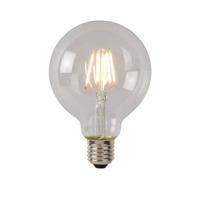 Lucide G80 Class B - Filament lamp - Ø 8 cm - LED Dimb. - E27 - 1x7W 2700K - Transparant - thumbnail