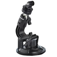 Mantona Zuignaphouder 1-been maat XL (9 cm zuignap, voor GoPro Hero 11 10 9 8 7 6 5 4 3+ Session en andere compatibele actiecamera's) - thumbnail