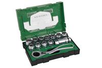 Hikoki Accessoires Krachtdoppenset 13-delig 1/2 inch + ratel - 40030033 - thumbnail