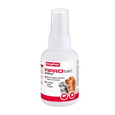 Beaphar FiproTec spray anti-vlo hond & kat (100 ml) 2 x 100 ml