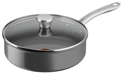 Tefal c42432 renew+ keramische hapjespan 24cm met deksel Tefal c42432 renew+ keramische hapjespan 24cm met deksel