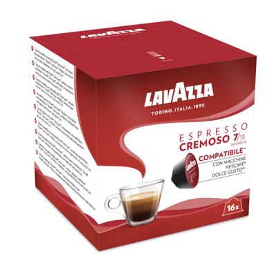 Lavazza Dolce Gusto capsules espresso CREMOSO (16 st) Lavazza Dolce Gusto capsules espresso CREMOSO (16 st)