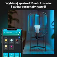Philips Hue LED-lamp (4 stuks) 871951432840200 Energielabel: F (A - G) Hue White & Col. Amb. E27 Viererpack 4x570lm 60W E27 9 W Warmwit tot koudwit - thumbnail