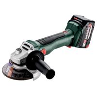 Metabo W 18 L BL 9-125 602374510 Haakse accuslijper 125 mm Brushless, Incl. 2 accus, Incl. koffer, Incl. lader, Incl. accessoires 18 V 4.0 Ah - thumbnail