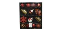 Beeldjes plc d8 cm multi ass 25st kerst Decoris - Decoris - thumbnail
