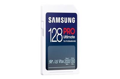 Samsung PRO Ultimate SD Card 128GB SD-Kaart Wit