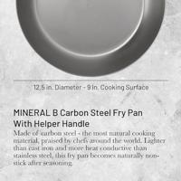 De Buyer Koekenpan Mineral B Pro - ø 32 cm - zonder anti-aanbaklaag - thumbnail