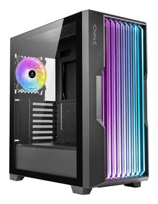 AZZA AZZA PC Gaming Gehäuse Midi ATX Guardian Midi-tower Gaming-behuizing Zwart