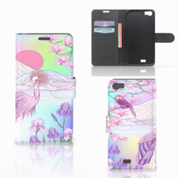 Wiko Lenny Telefoonhoesje met Pasjes Bird - thumbnail