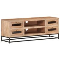 Tv-meubel 110x30x40 cm massief acaciahout - thumbnail