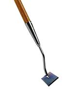 Rechte schoffel 14 cm verzinkt met steel 160 cm - thumbnail