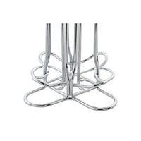 Koffiecapsule organizer DKD Home Decor Zilverkleurig Metaal Plastic 13 x 13 x 37 cm - thumbnail