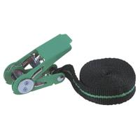 Wolfcraft 3418000 Spanband (eendelig) Trekkracht (lc) vastbinden (enkel/direct): 90 daN (l x b) 4 m x 25 mm Ratelinrichting EN 12195-2 - thumbnail