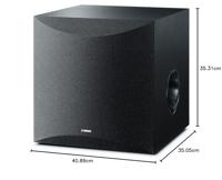 Yamaha NS-SW100 Subwoofer Zwart - thumbnail